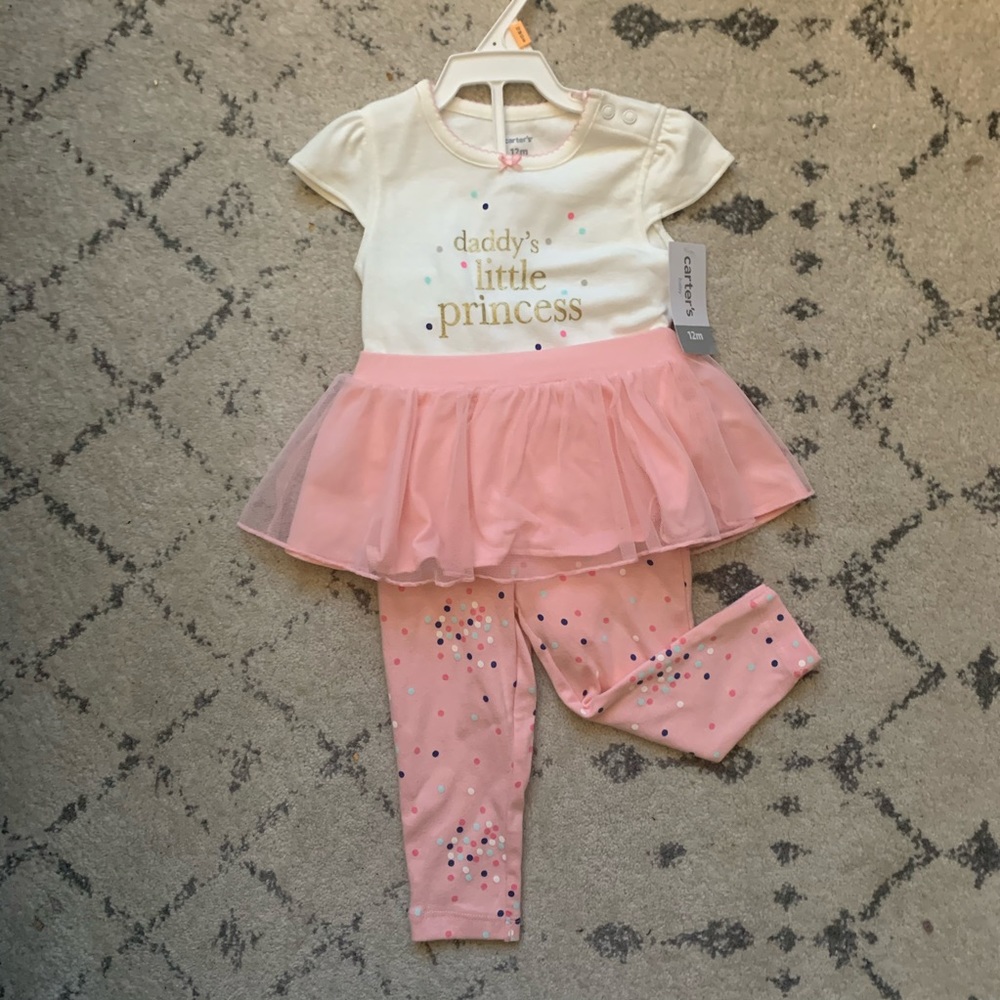 CARTER’S Daddy’s Little Princess Outfit Set